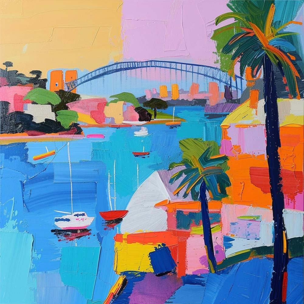 Abstract Travel Collection Sydney Australia 4