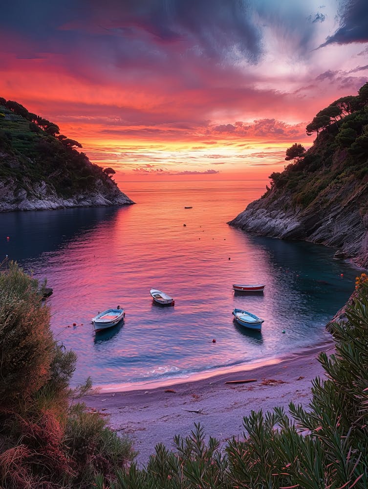 Sunset At The Beach