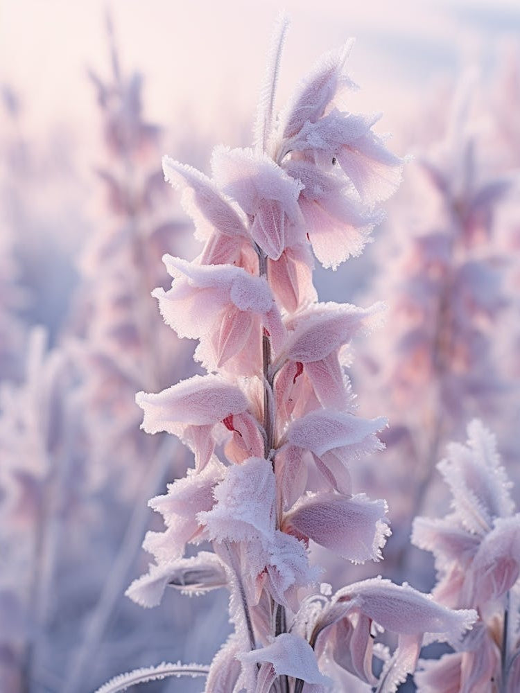 Frosty Botanical Larkspur
