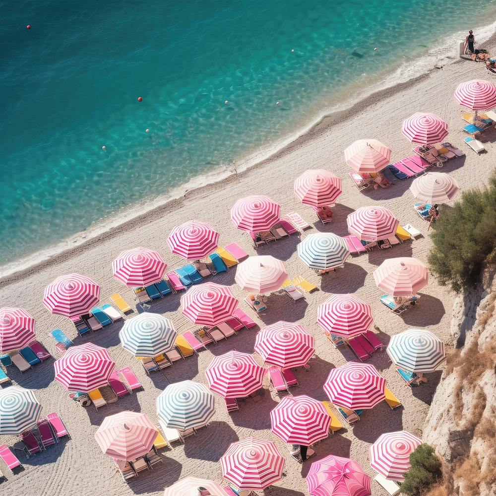 Pinkbeachumbrellas Sizesquare