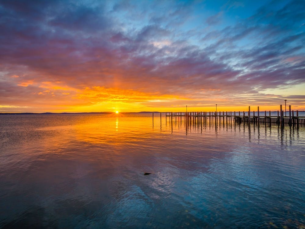 Sunrise Over The Bay