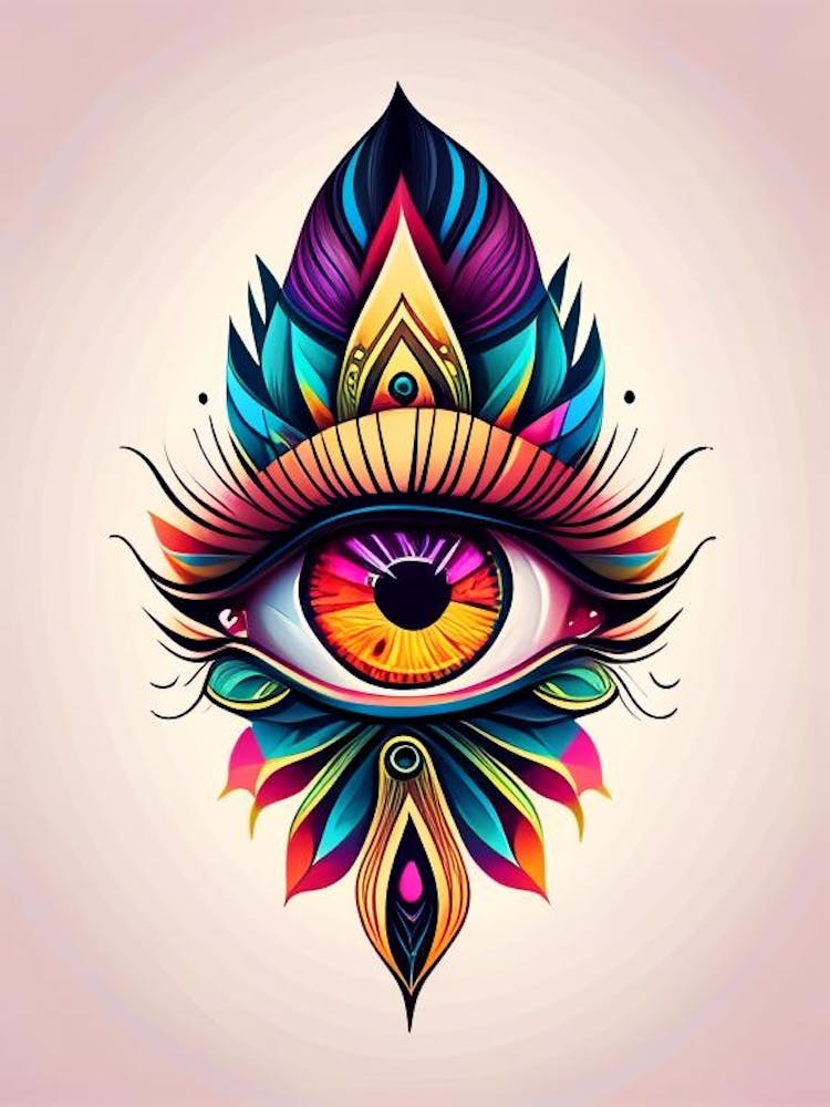 Awareness, Symbol, Third Eye Tattoo 2