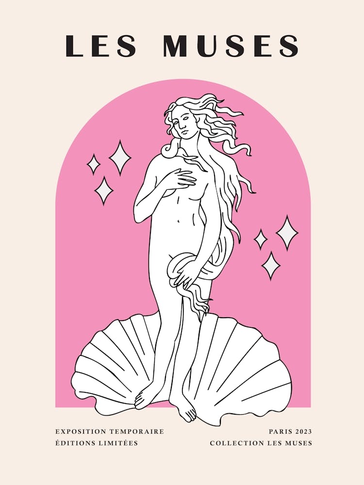 Les Muses Print Pink