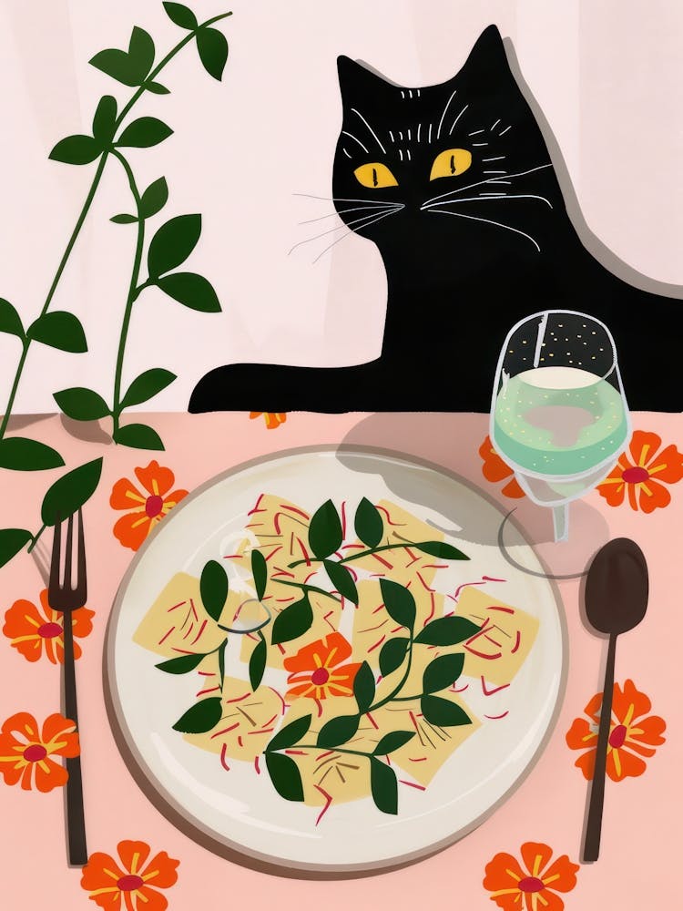 Cat And Ravioli 2