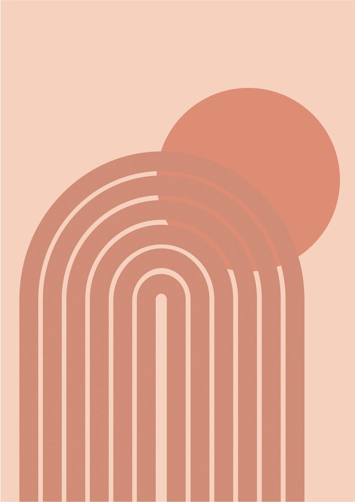 Abstract Rainbow Sunrise Four