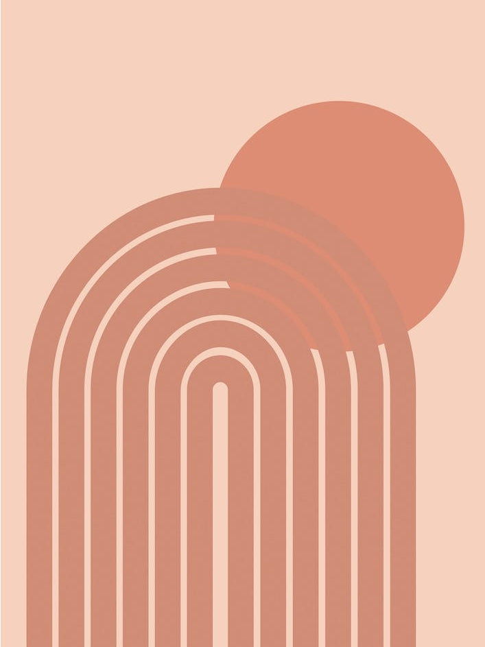 Abstract Rainbow Sunrise Four