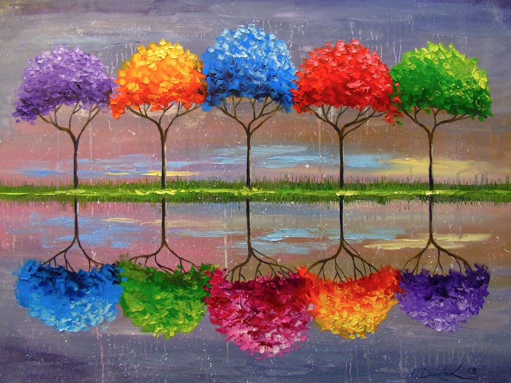 Each tree has its own