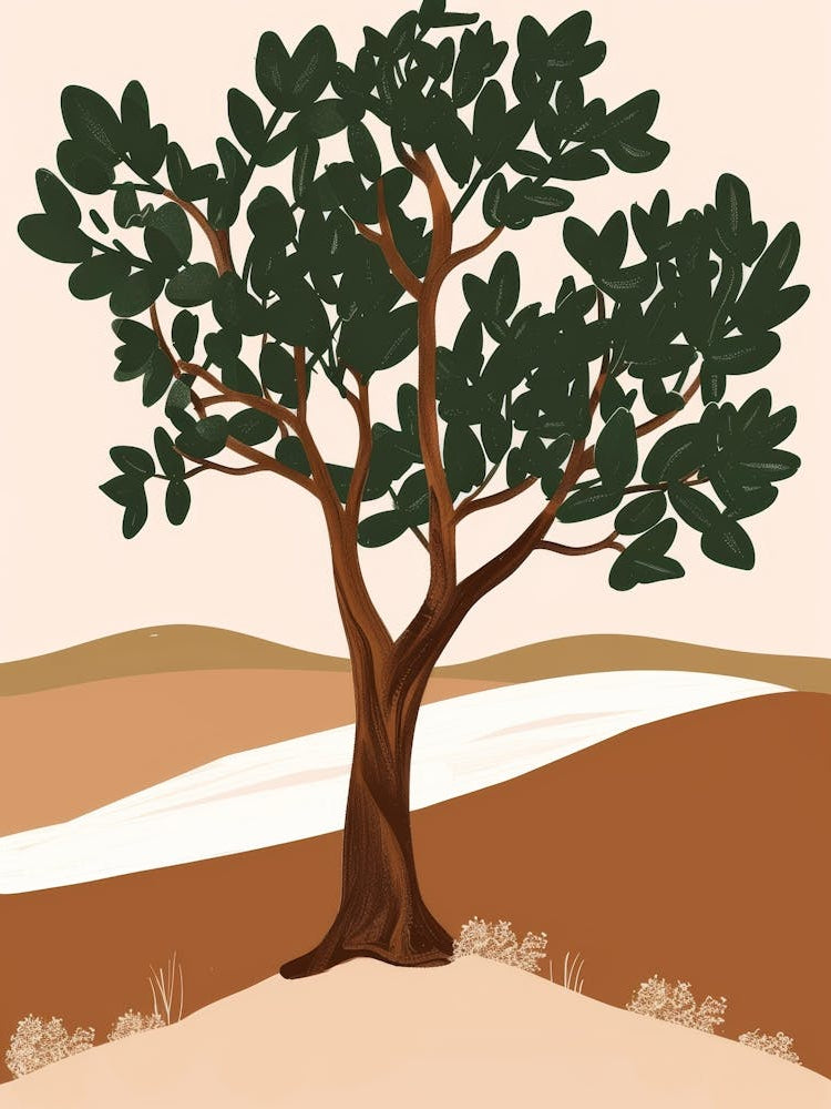 Tree In The Desert