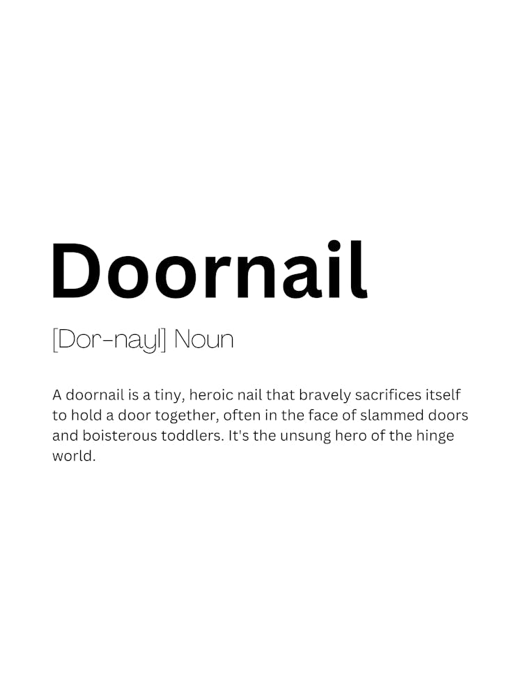 Doornail Definition Bedeutung