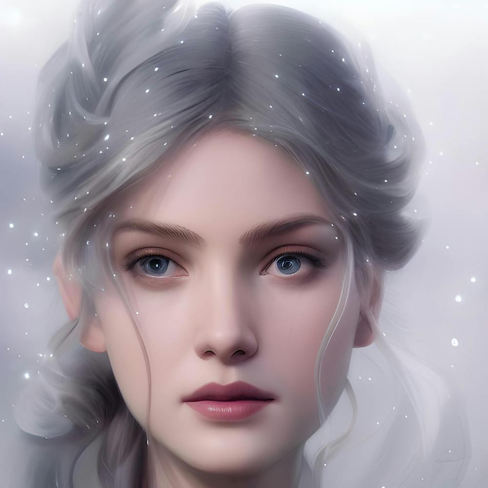 Girl In The Snow