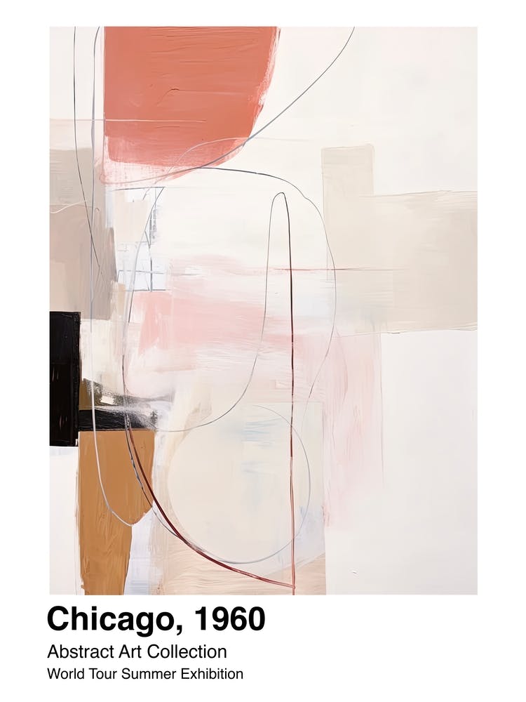 World Tour Exhibition, Abstract Art, Chicago, 1960 6