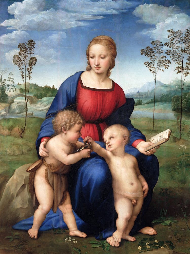 Madonna Of The Goldfinch, Raphael
