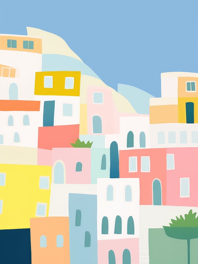 Sorrento, Italy Colourful View 1