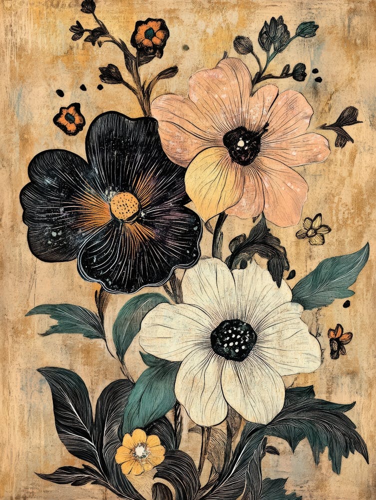 ornate flowers and plants 19