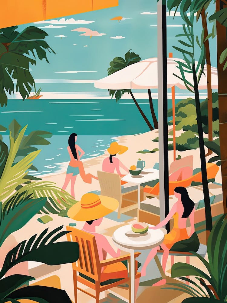 Phu Quoc, Vietnam, Graphic Illustration 4