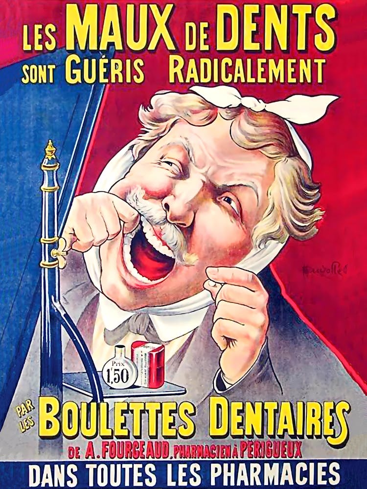 Use Your Dental Floss, Funny Vintage Advertisement