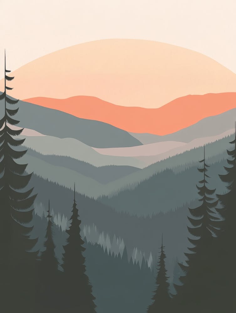 Sunset In The Mountains 10