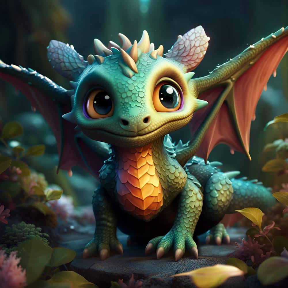 Baby-Drache 2