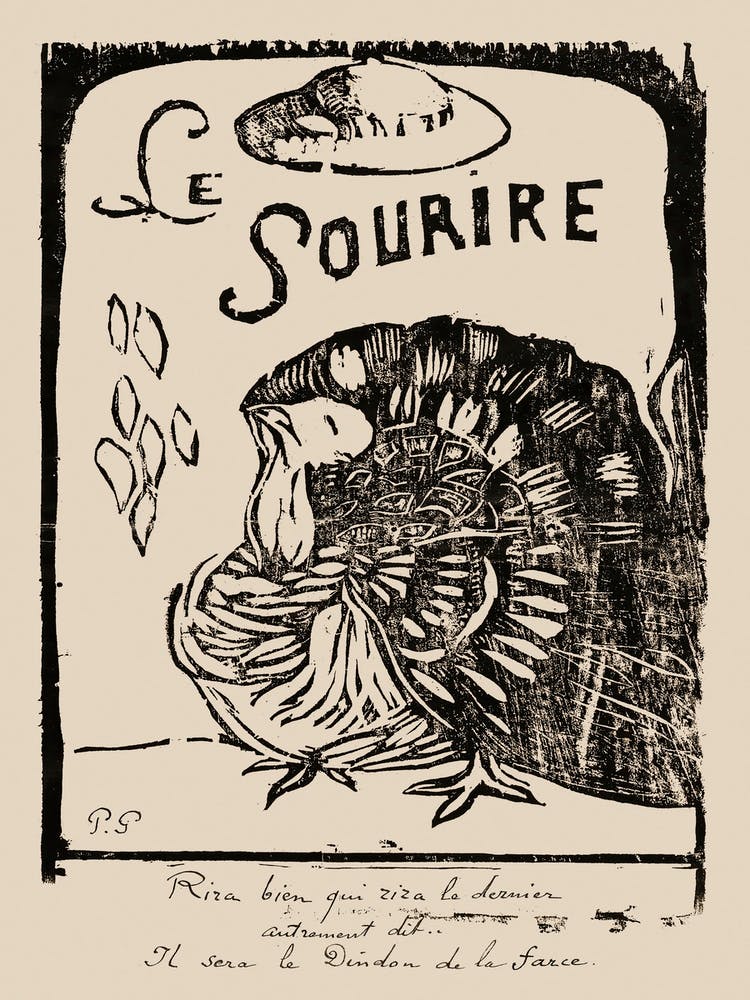 Le sourire Journal Méchant, Mar. 1900 (1900), Paul Gauguin