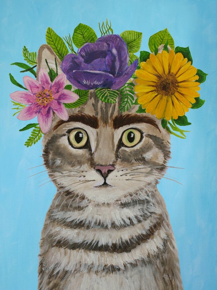 Frida Kahlo Cat