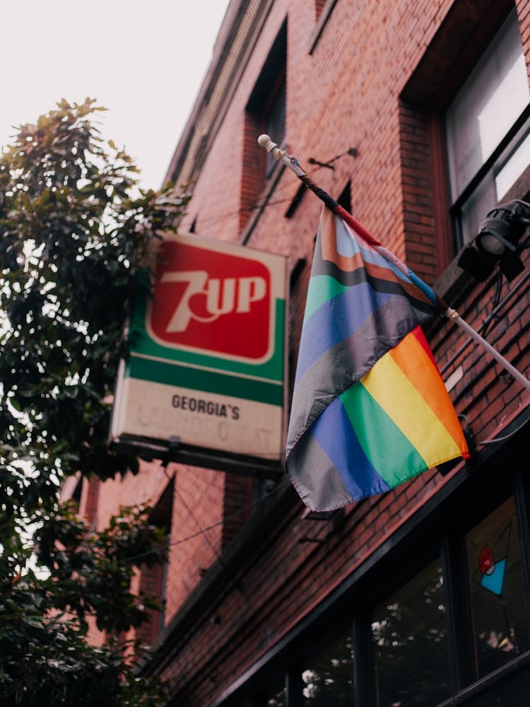 Pride Flag City Photo