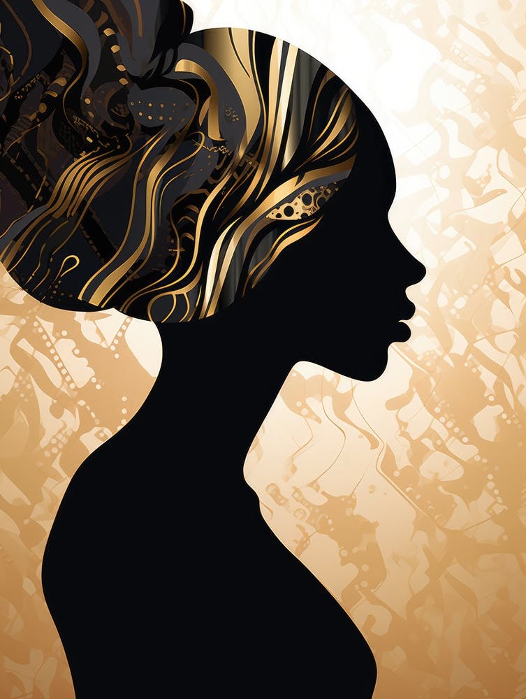 Silhouette Of A Woman 3