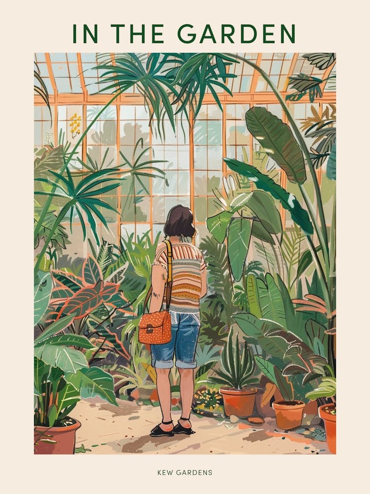 In The Garden Poster Kew Gardens England 3