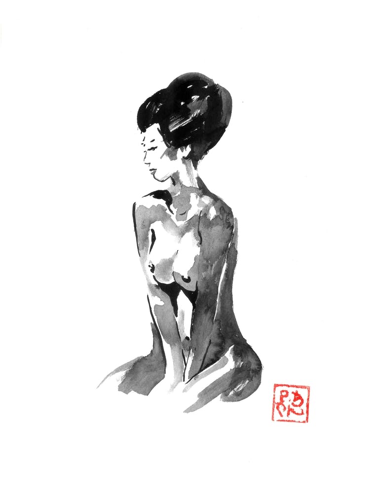 Nackte Geisha 1