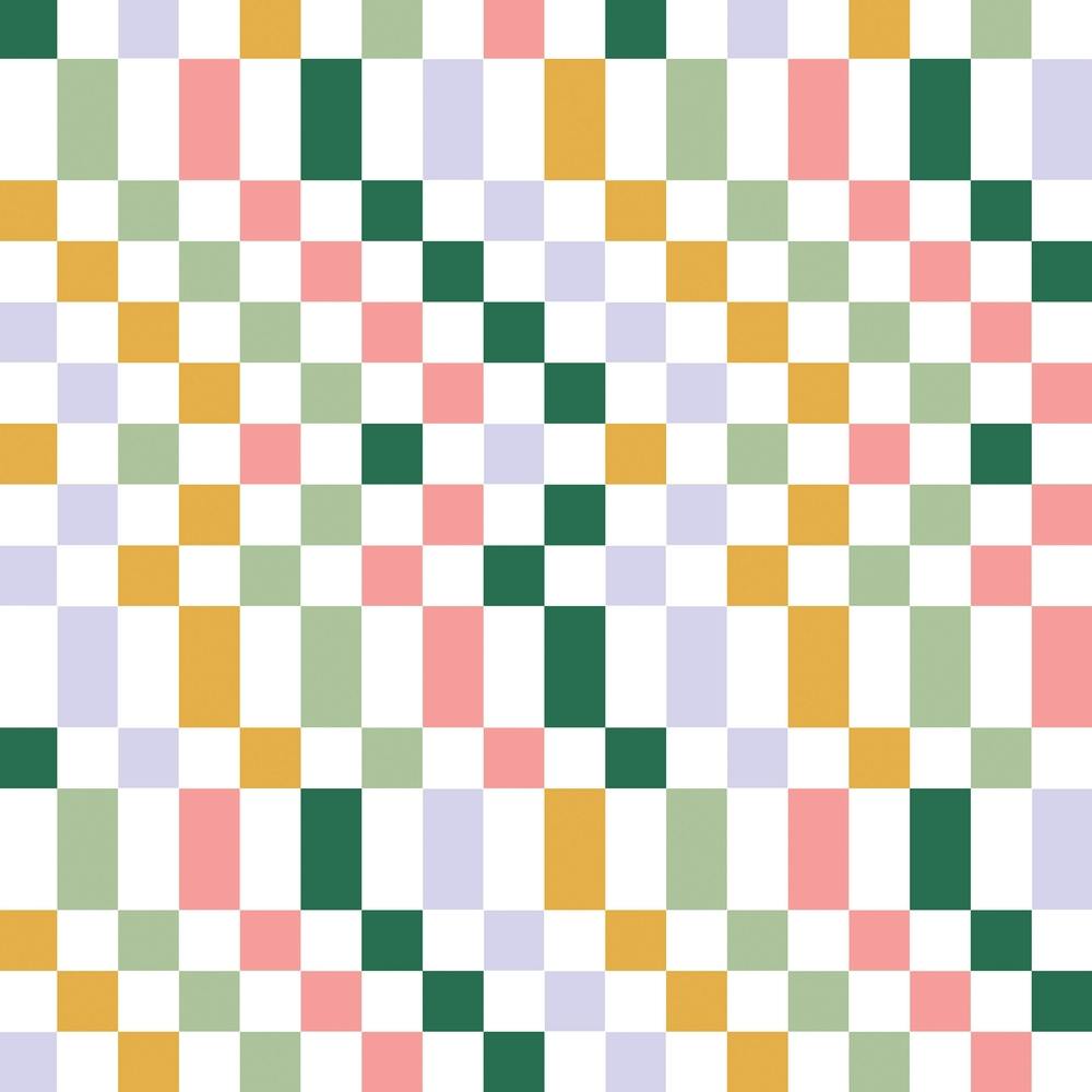 Checkered Nostalgic Square