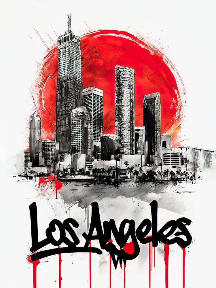 Los Angeles Canvas Print