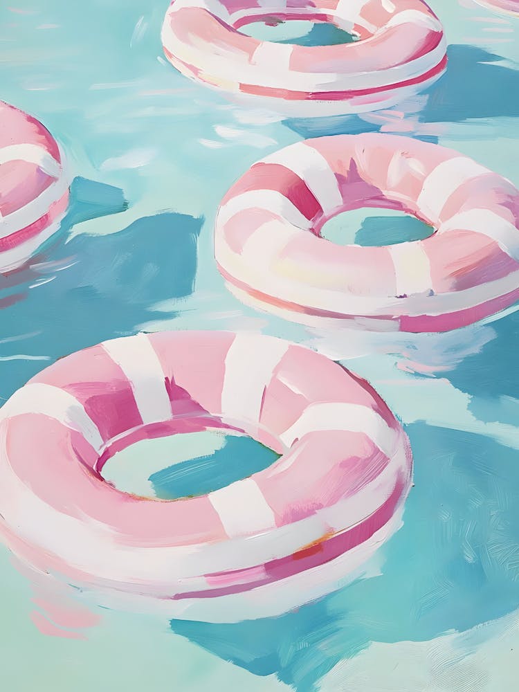 Pink Life Rafts