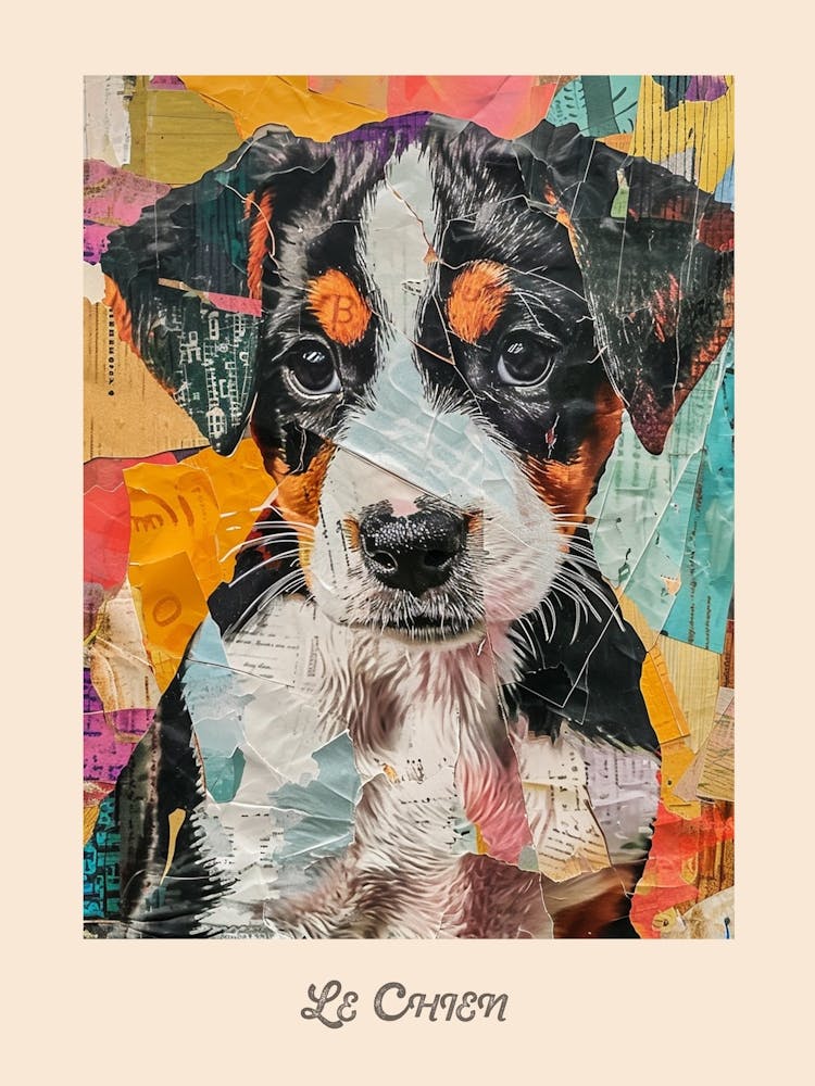 Le Chien Vintage Poster 1