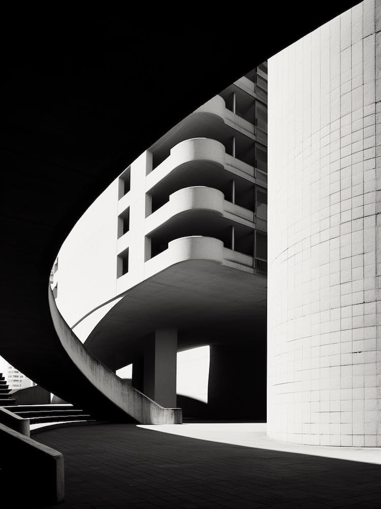 San Diego, Black And White Analogue Photograph 3