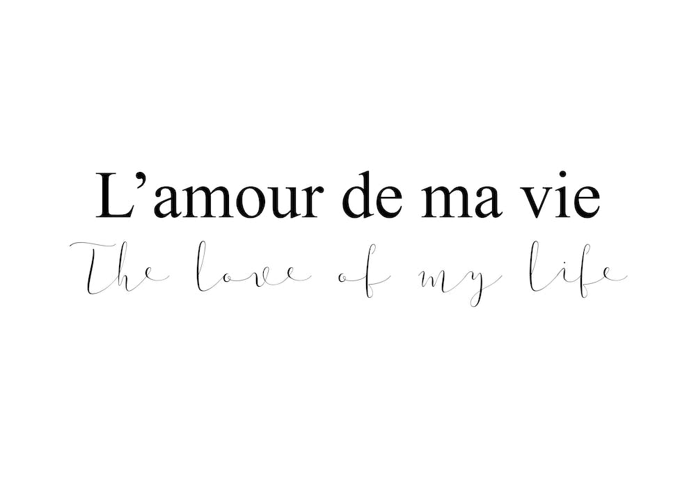 L'amour De Ma Vie