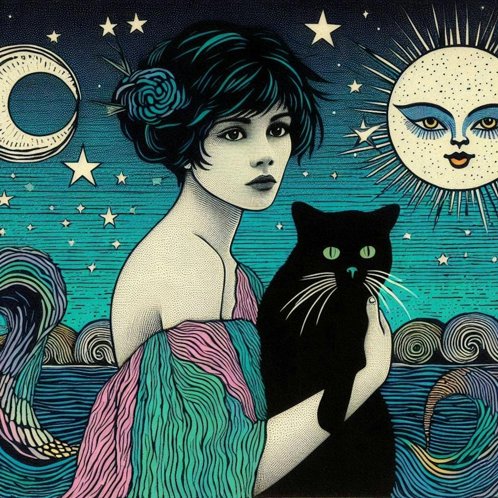 'The Moon And The Cat'