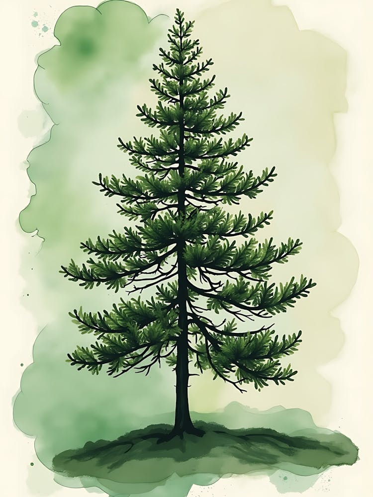 Harmonie de fleurs sauvages vert sauge