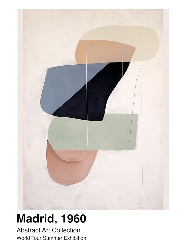 World Tour Exhibition, Abstract Art, Madrid, 1960 3