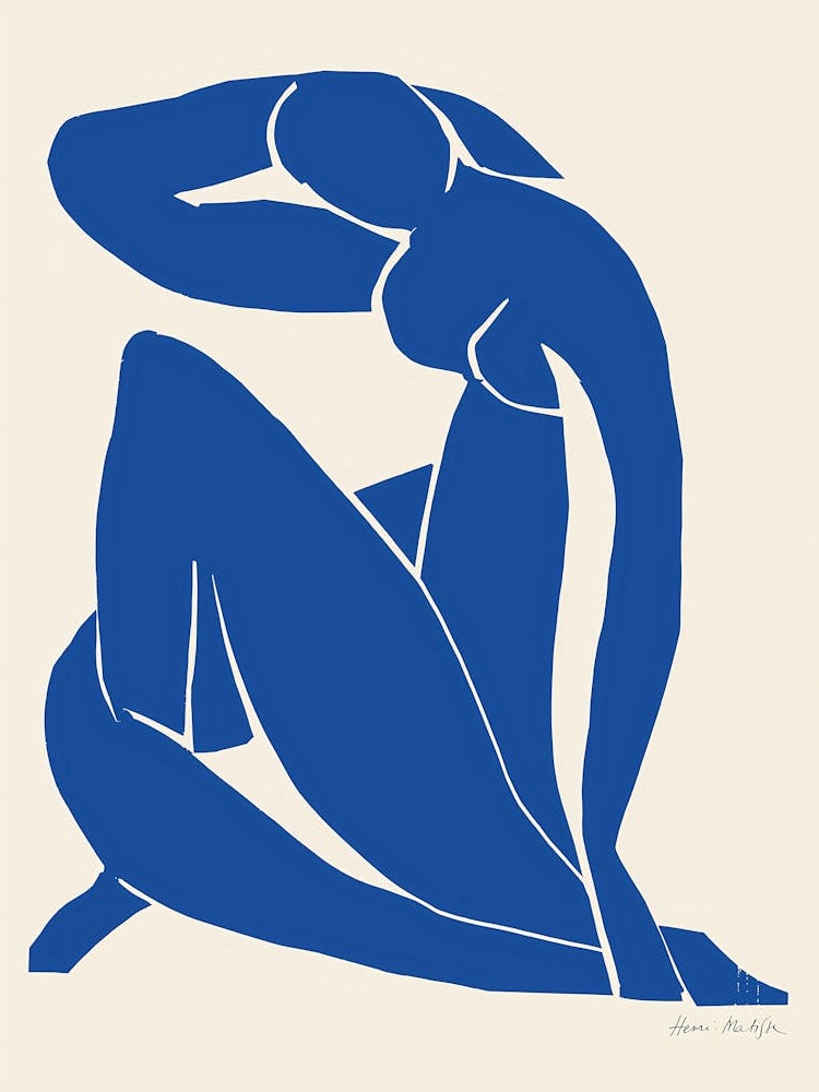 Henri Matisse Blue Nude