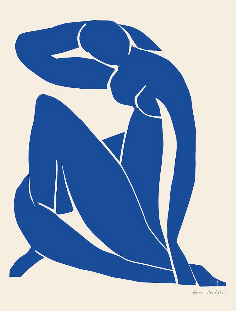 Henri Matisse Blue Nude