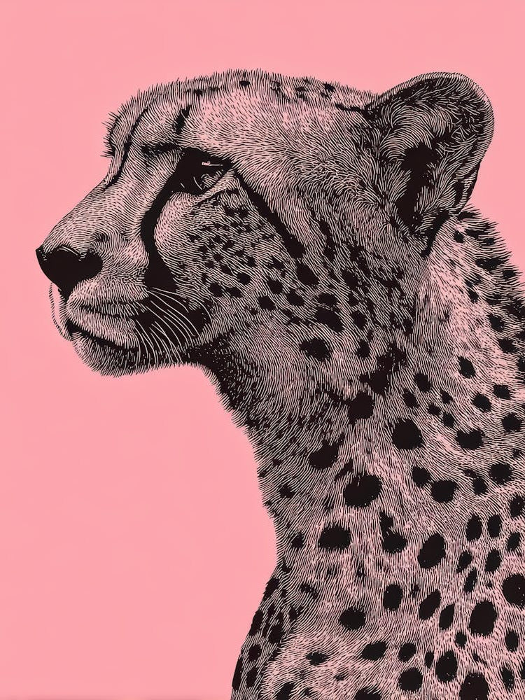 Cheetah Canvas Print 6