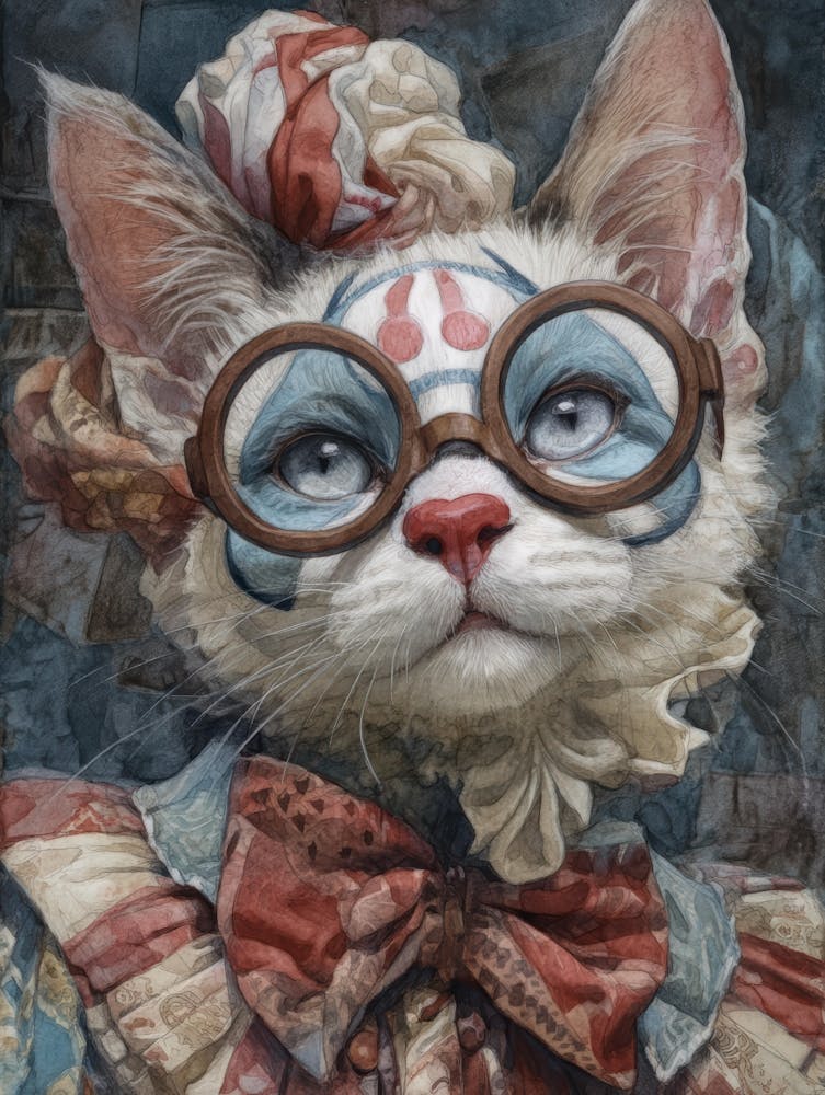 Clownkatze 17
