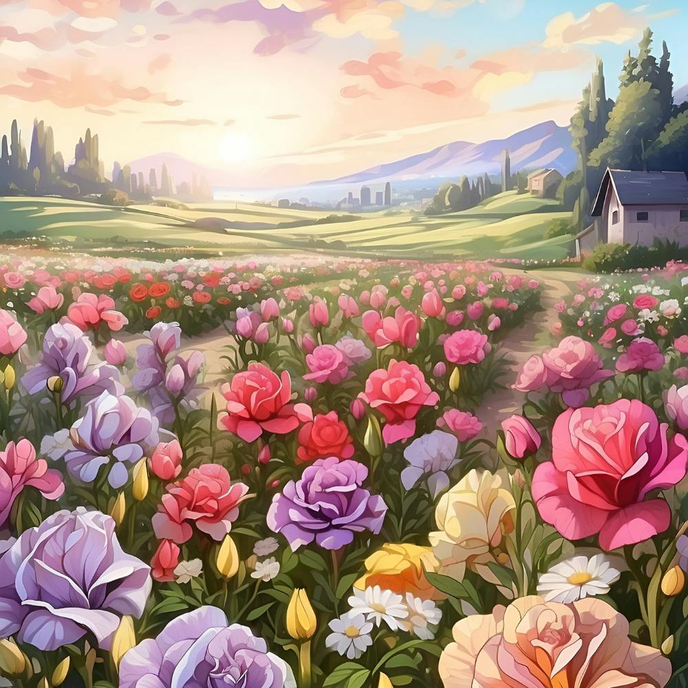 Field Of Flowers