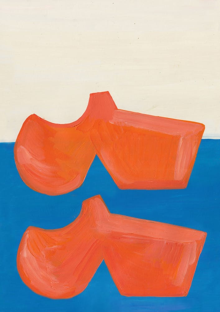Orange Shoes