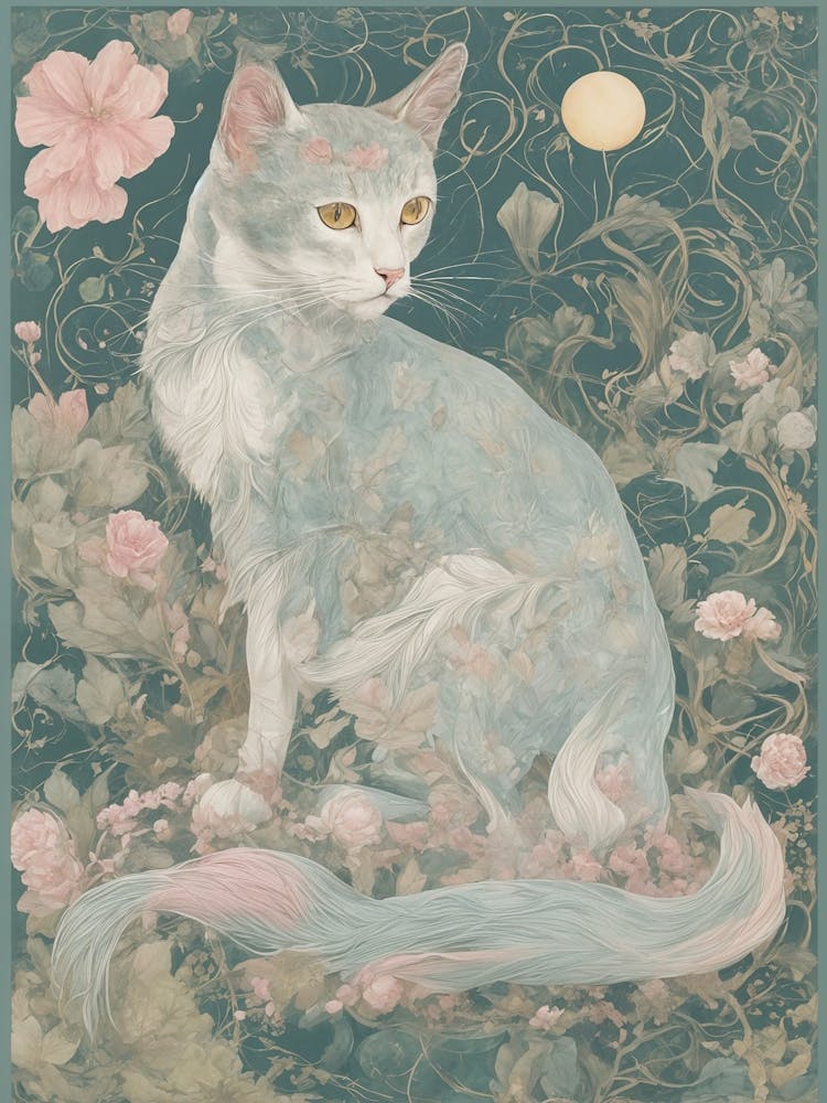 Cat In The Moonlight