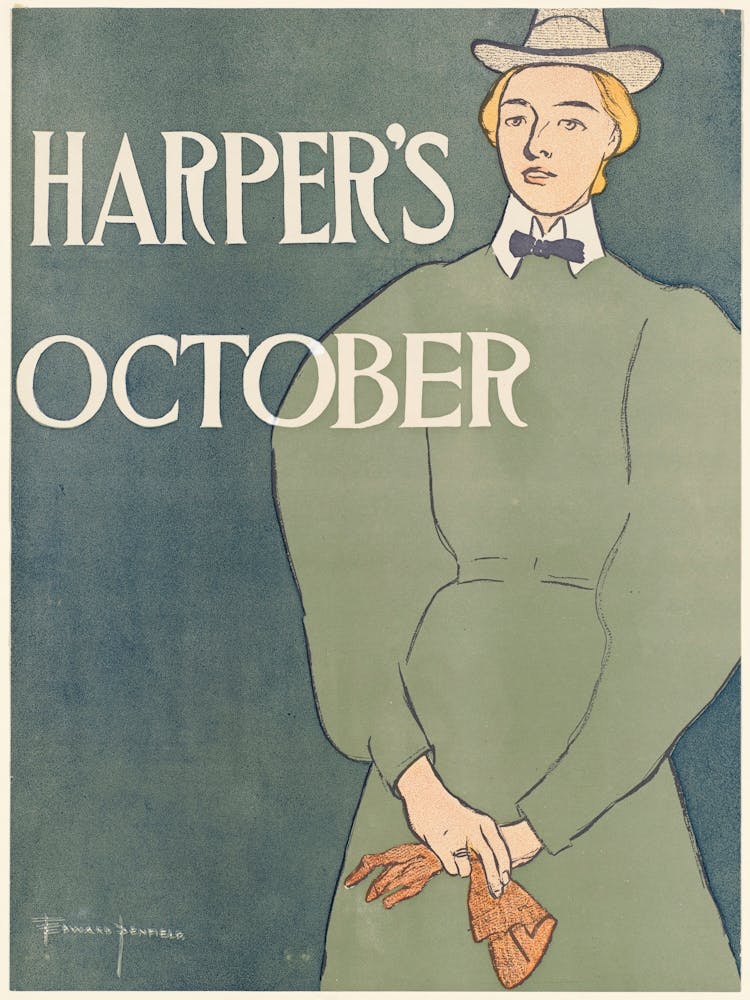 Harper's October, Edward Penfield 2