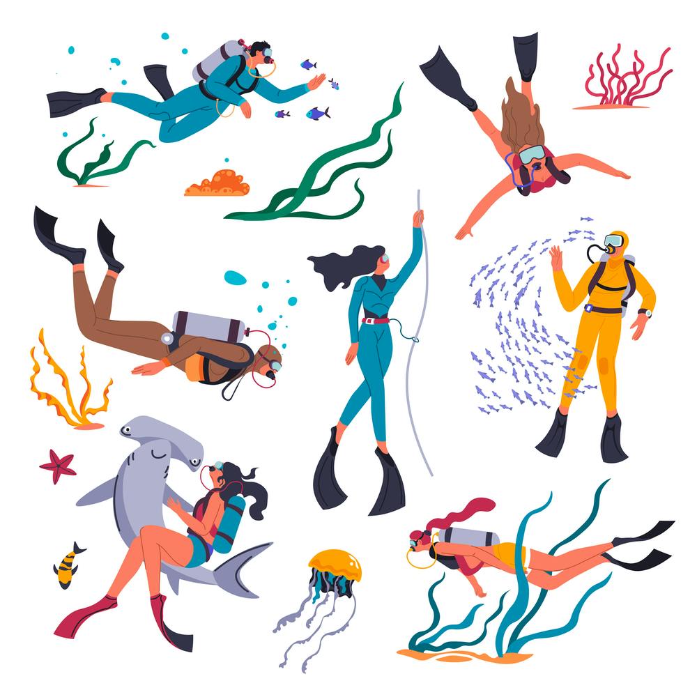 Diving Sports Activities In Summer