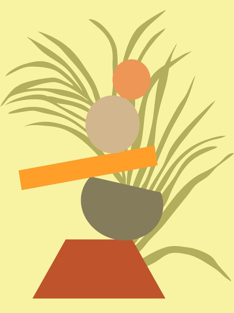 Abstract Botanical Delight