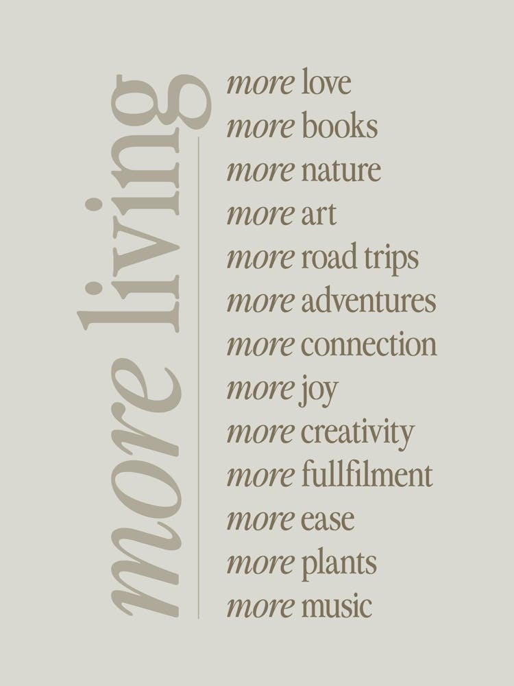 Slow Living Mindfulness Neutrals