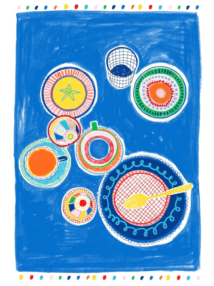 Afternoon tea in the garden