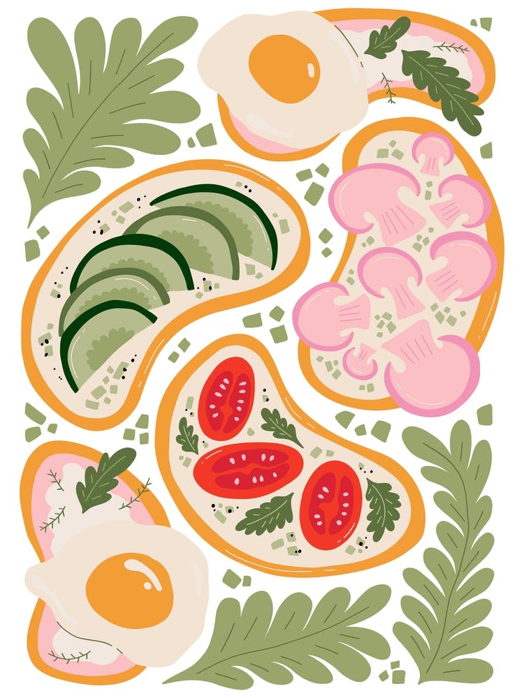 Breakfast Platter Kitchen Dining